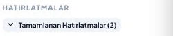 Demo konuşmasında tamamlanan iki hatırlatma.